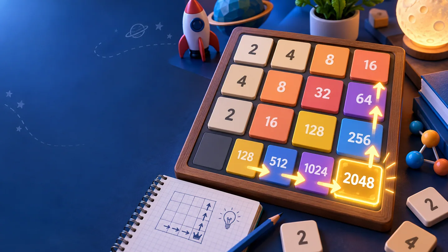 2048 完整攻略:从稳定合并到高阶控盘